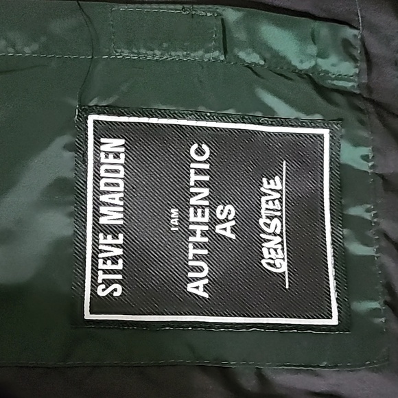 NWOT "STEVE MADDEN" GREEN PUFFER JACKET SZ XL - Picture 10 of 11